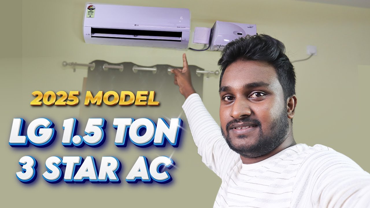 LG 1.5 Ton 3 Star 2025 Model ⚡Current Bill இவ்வளவு வருமா Full Review!