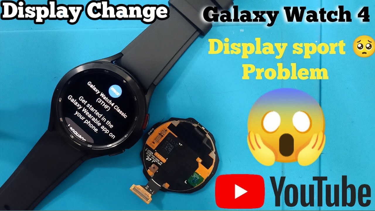 Galaxy Watch4 Classic (SM-R895) Display sport Replacement & disassembly repair video