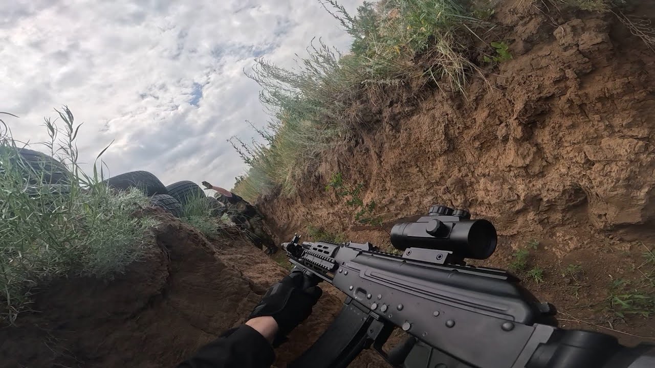 турнир в окопе/Airsoft