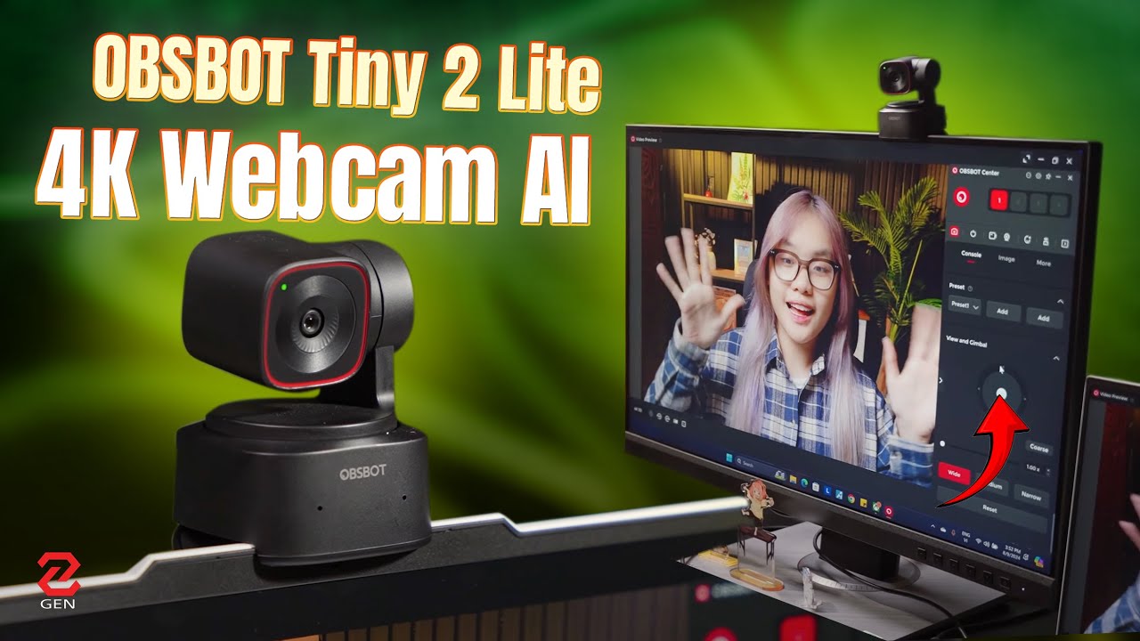 Review OBSBOT Tiny 2 Lite - chất lượng 4K quá ngon, tích AI, nhiều tính năng thông minh