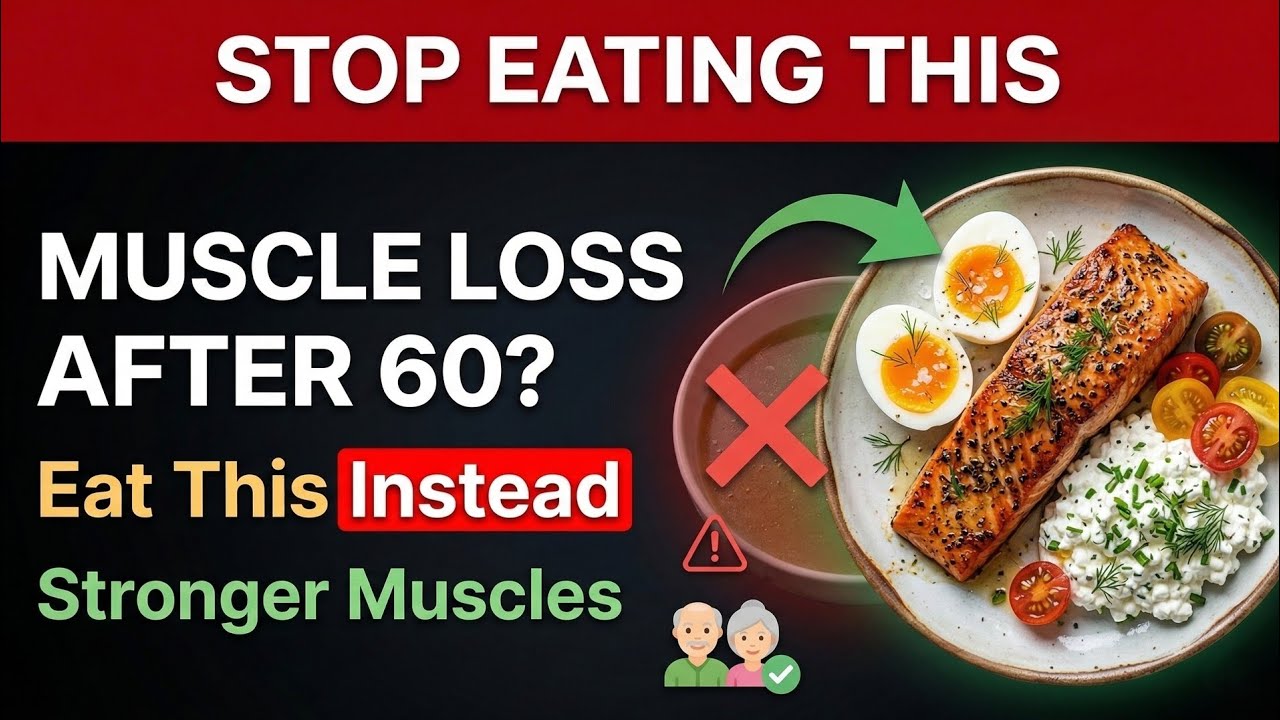 Forget Bone Broth After 60! This Food Helps Stop Muscle Loss Fast