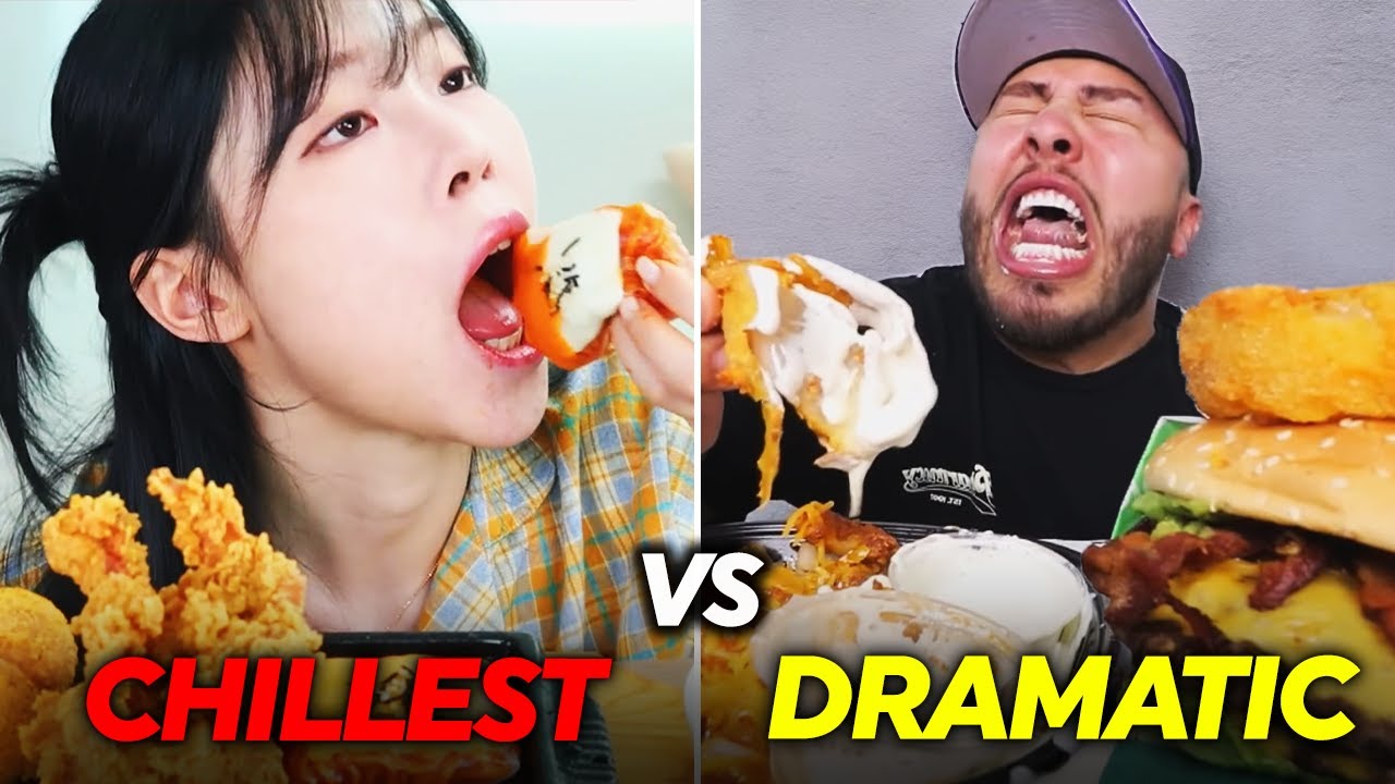 CHILL vs DRAMATIC Mukbangers!