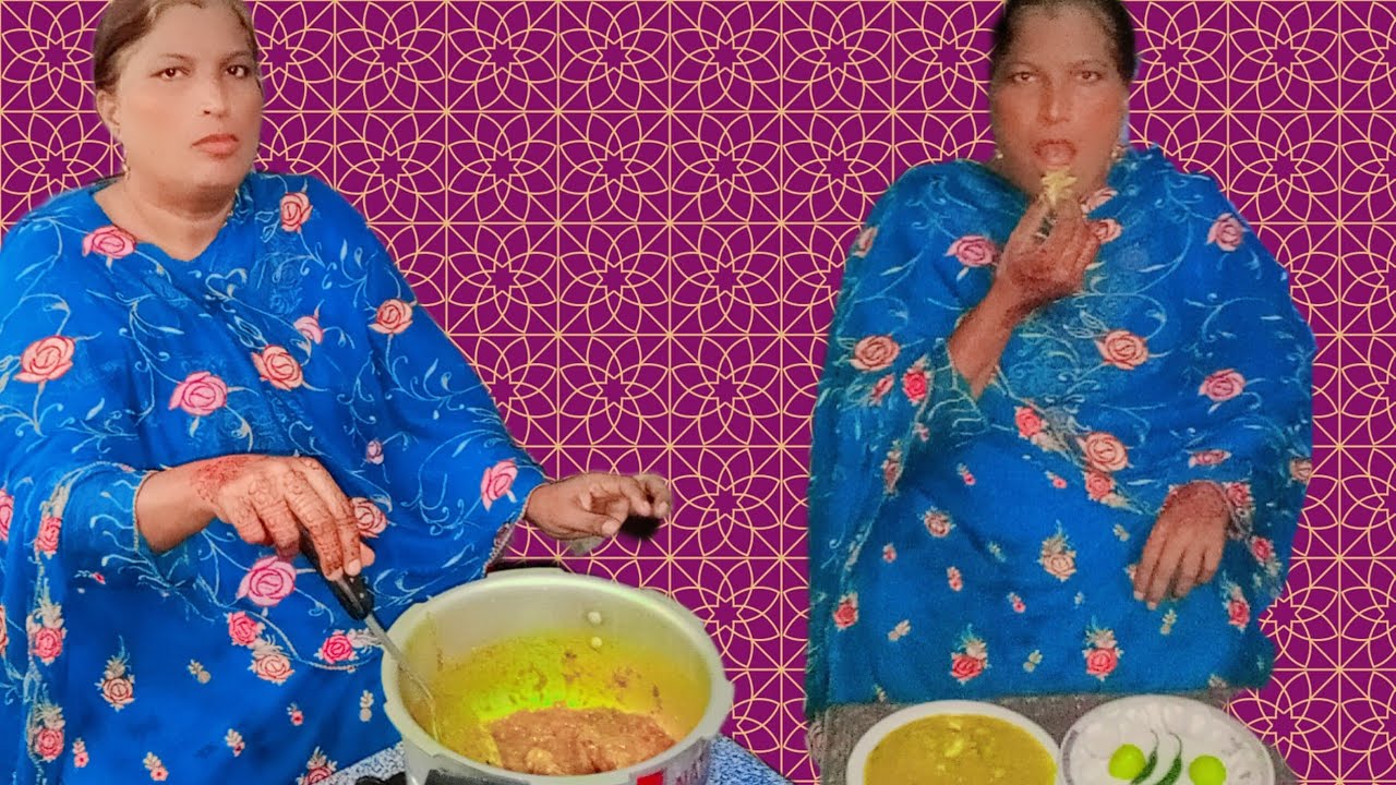 Meri farmaish par ghar mein bani haleem #vlog #viral #viralvlog #nigata jatti 