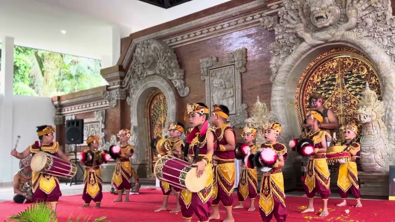 Penampilan Baleganjur di Acara Perpisahan Dan Pelepasan TK Werdhi Kumara Tahun Pelajaran 2024/2025