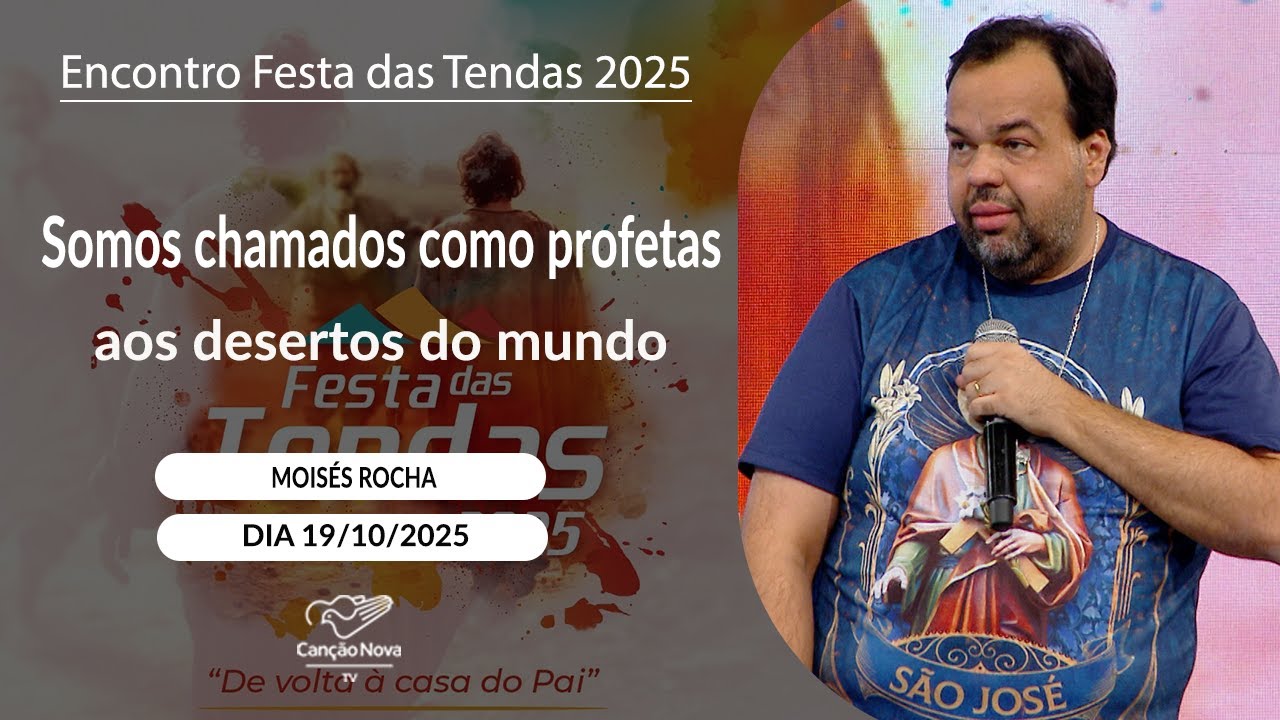 Somos chamados como profetas aos desertos do mundo - Moisés Rocha (19/10/2025)