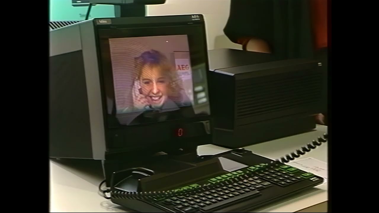 Das Bildtelefon - Cebit 1990