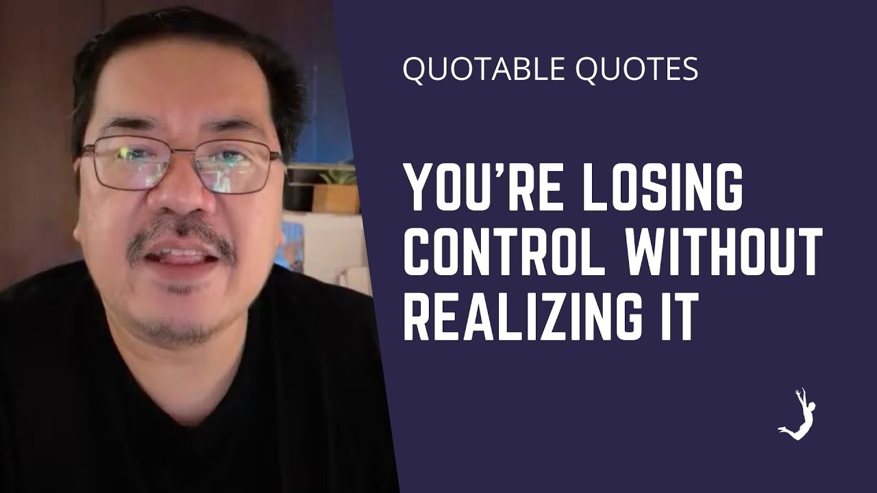 The More You Control, the Less Free You Become