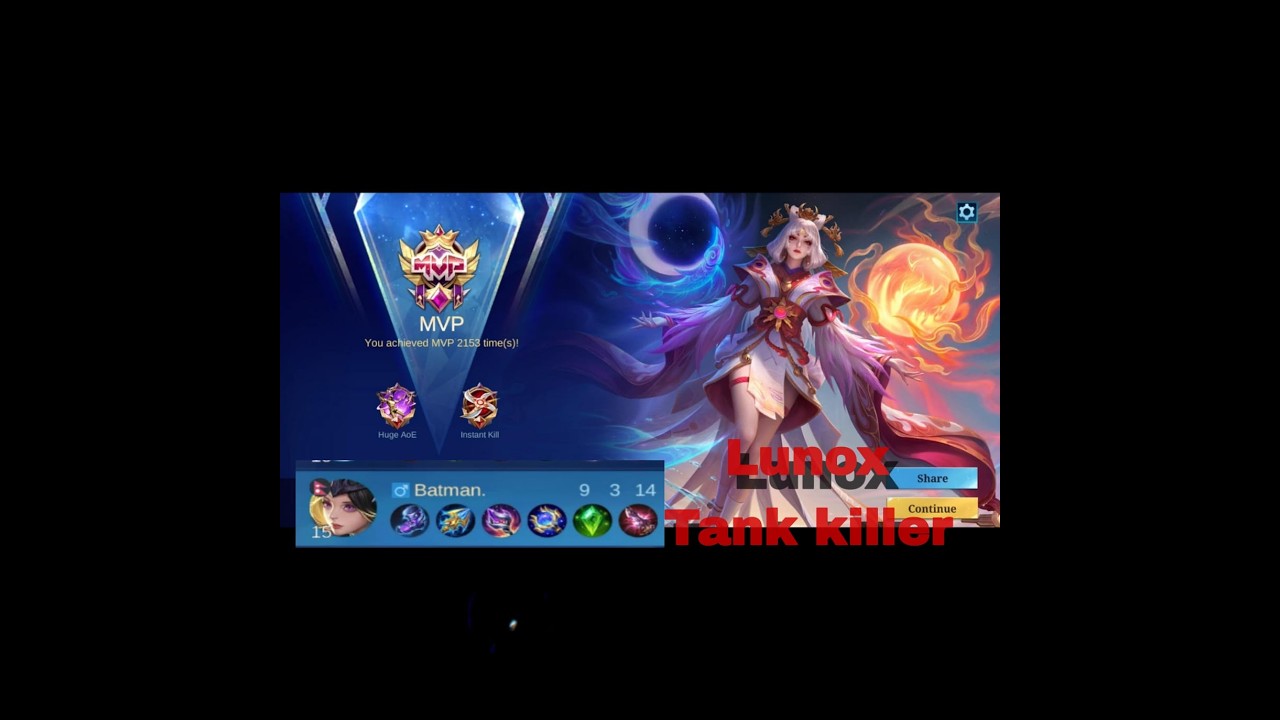 Lunox Gameplay Finally Mythic