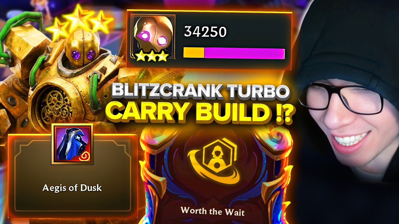 This INSANE Blitzcrank Build Literally CARRIED My Game!? | TFT Set 16