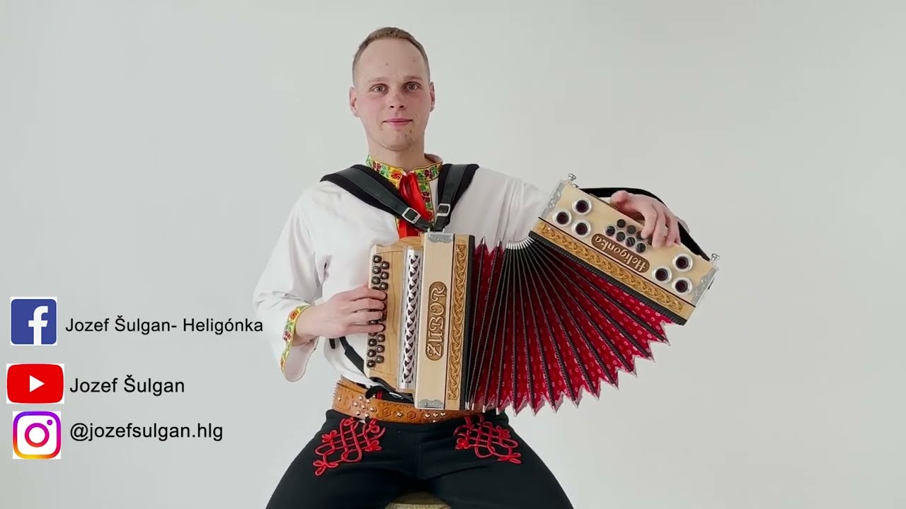 Jozef Šulgan - Janíček trávu seče |heligónka|