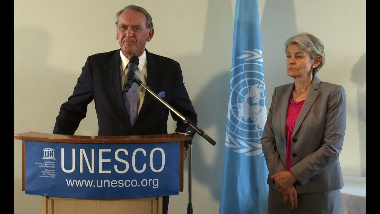 Jan Eliasson at UNESCO