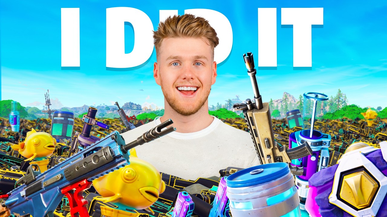 Я нашел ВСЕ редкое оружие в Fortnite!