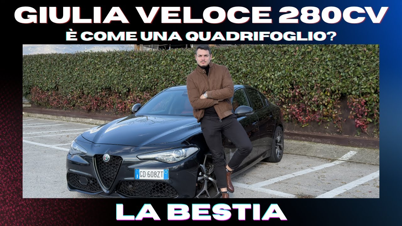 AR GIULIA veloce 2.0 BENZINA 280CV Q2 , LA QUADRIFOGLIO civilizzata🍀