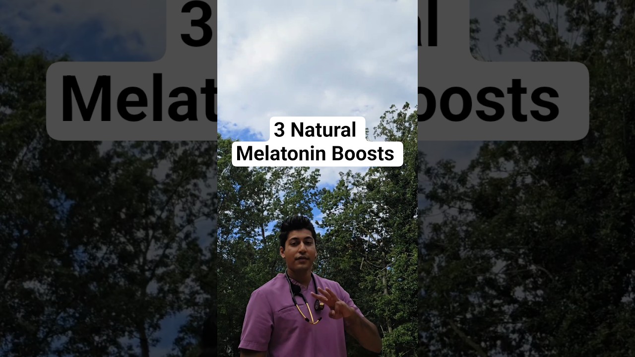 Three Ways to Boost Melatonin Naturally