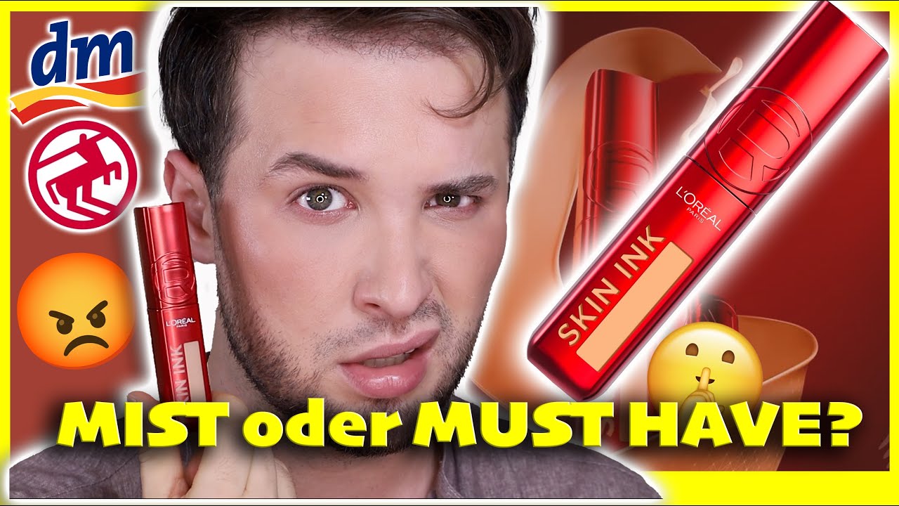 ANZEIGE Ich PACKS NICHT ❌ L'Oreal SKIN INK Concealer & Foundation in EINEM? | Maxim Giacomo