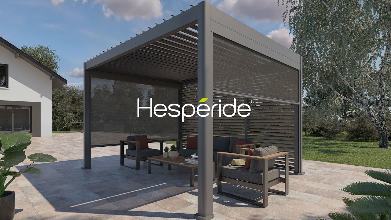 Hespéride | Pergola Evora — montage modèle électrique