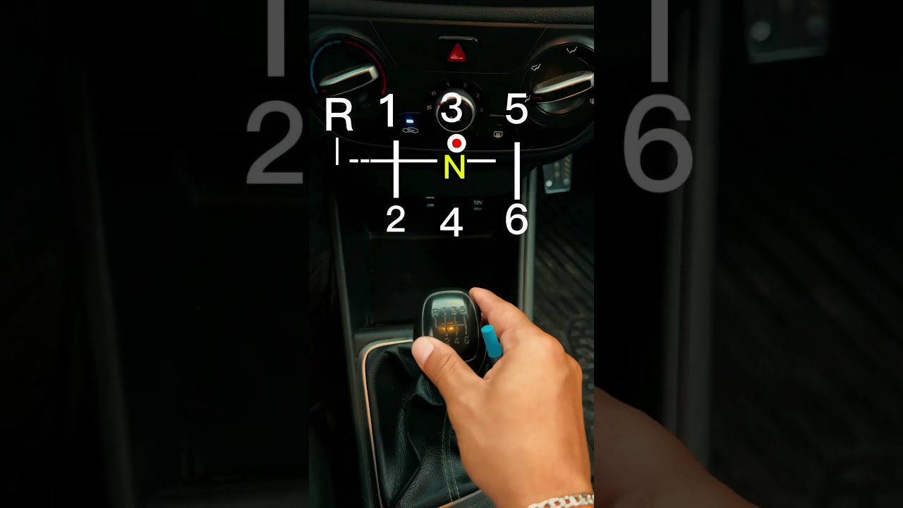 Cambios en una caja de 6 velocidades #aprendiendo #conducir #autos #clasesdemanejo #tips #driving