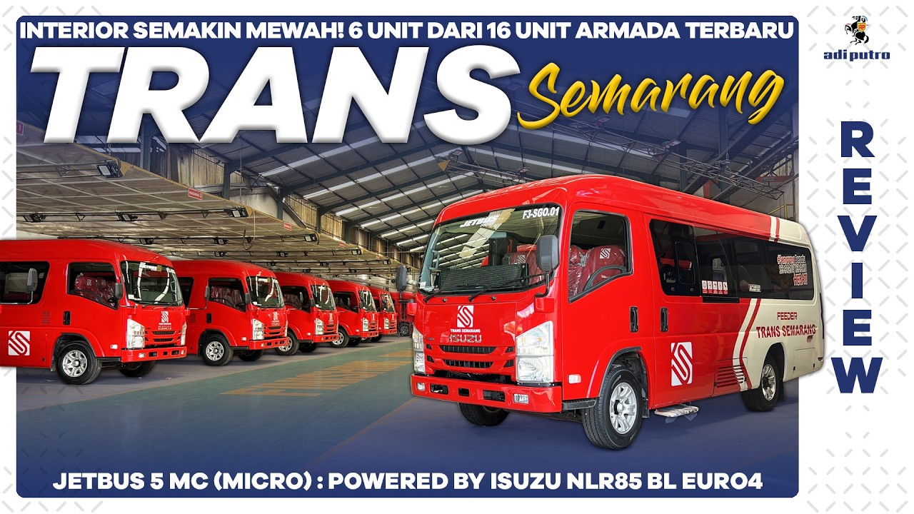 Interior Semakin Mewah! 6 Unit Dari 16 Unit Armada Terbaru TRANS SEMARANG : Jetbus 5 MC (Micro)