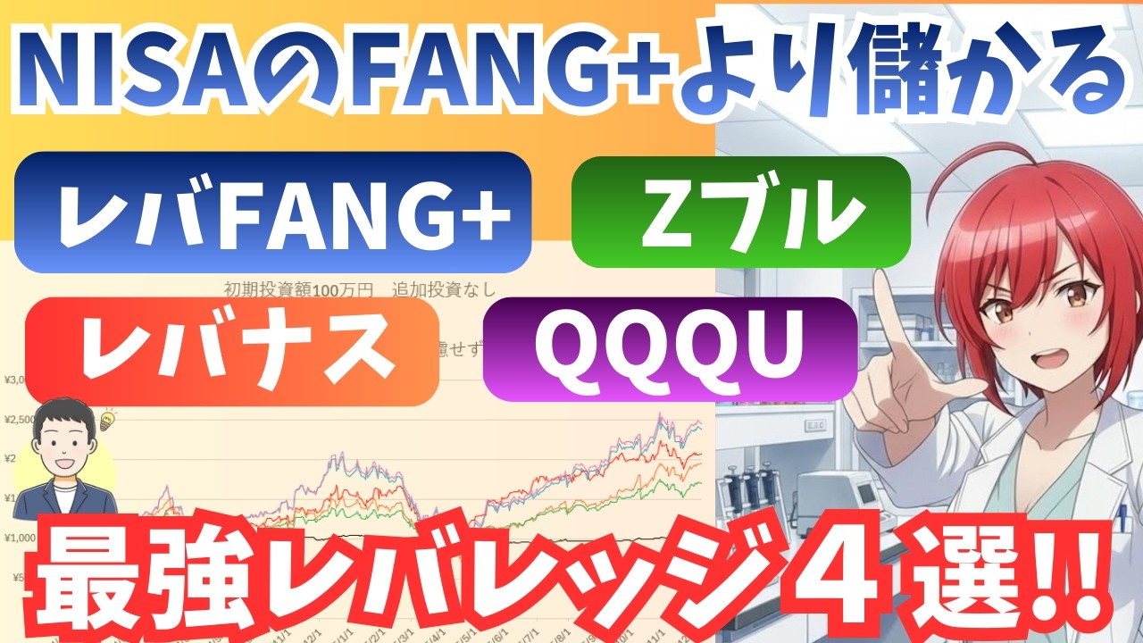 【毎月3万円&rarr;10年で1億円】40代以降でも早期FIREが現実的になるレバレッジ投資戦略！【サイドFIRE・セミリタイア】