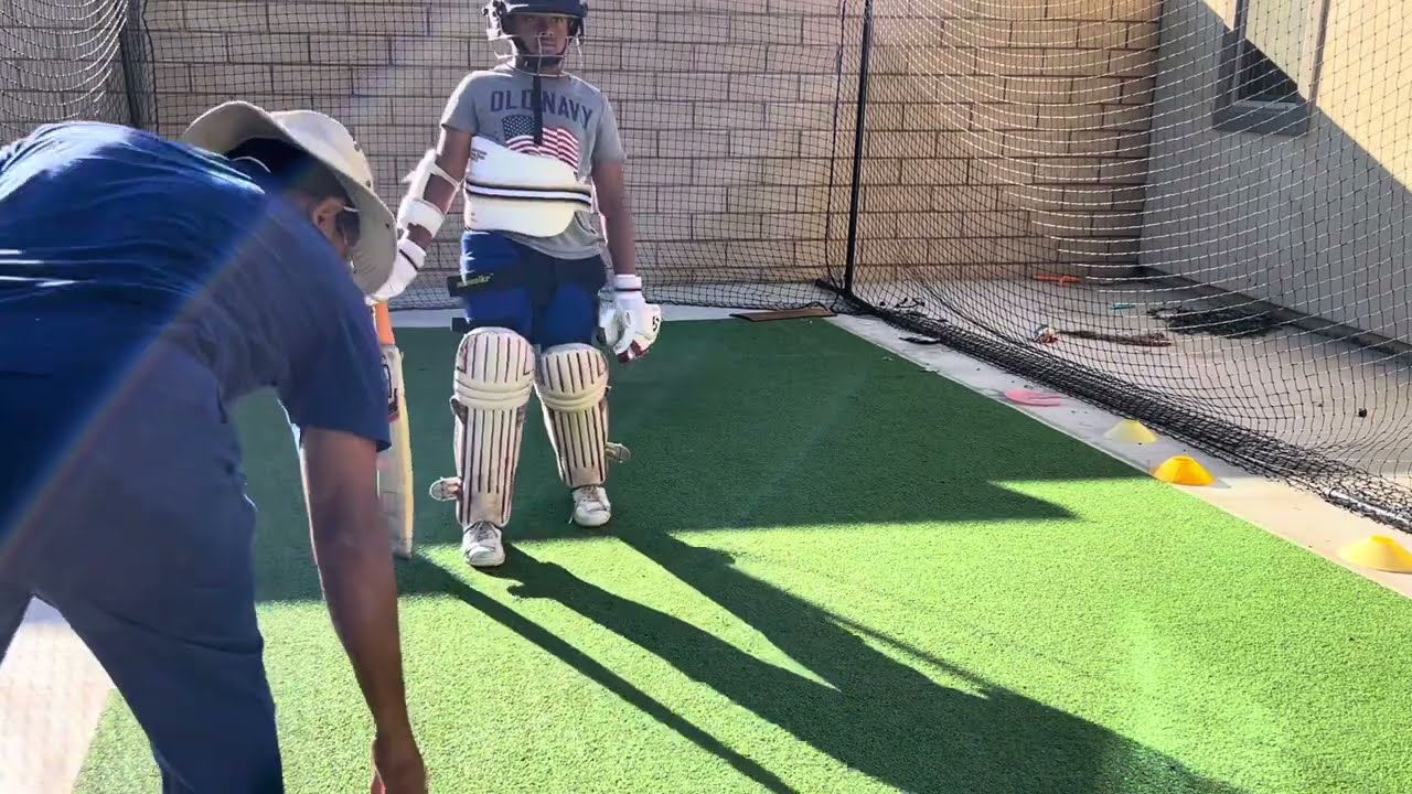 Spin ball practice on sep-20-2025 using bowling machine.