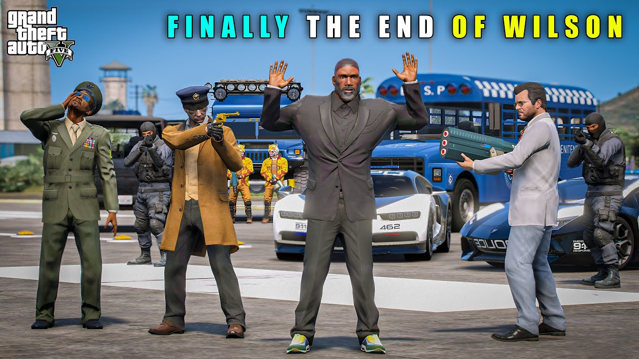 GTA 5 : FINALLY THE END OF WILSON || BB GAMING