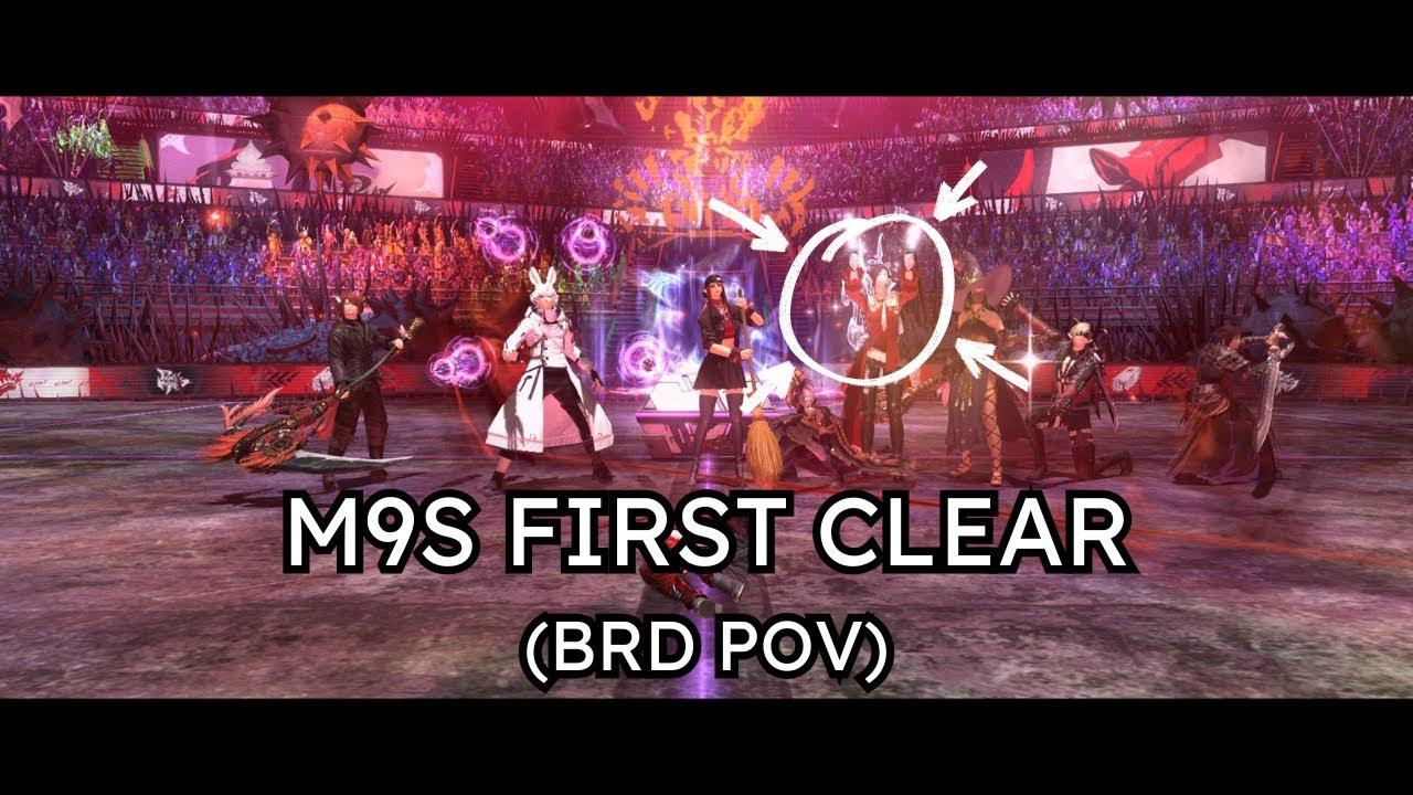 【FFXIV】M9S First Clear (BRD POV) - AAC Heavyweight M9 Savage