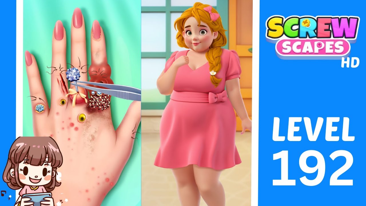 Screwscapes Level 192 Solution Walkthrough