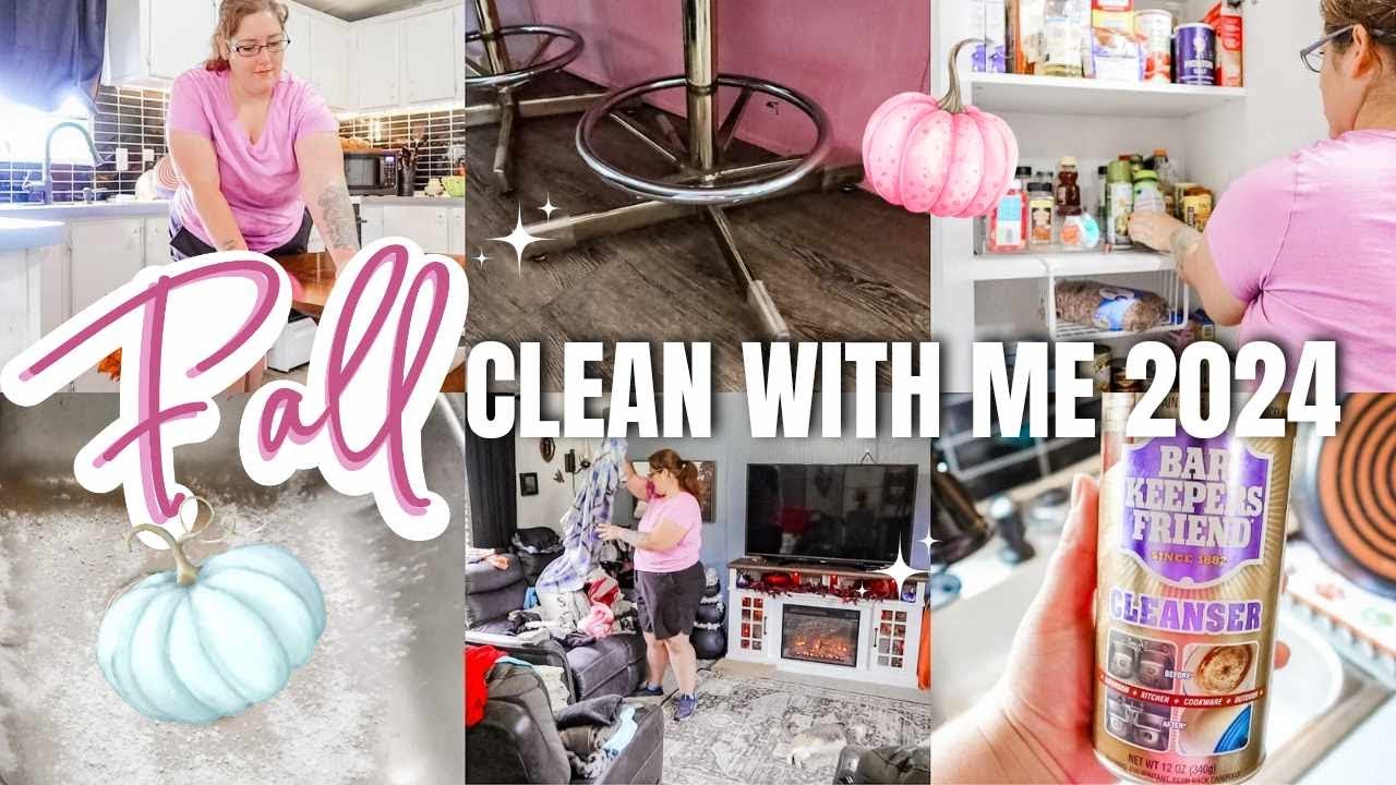 FALL CLEAN WITH ME 2024 | MESSY HOUSE TRANSFORMATION