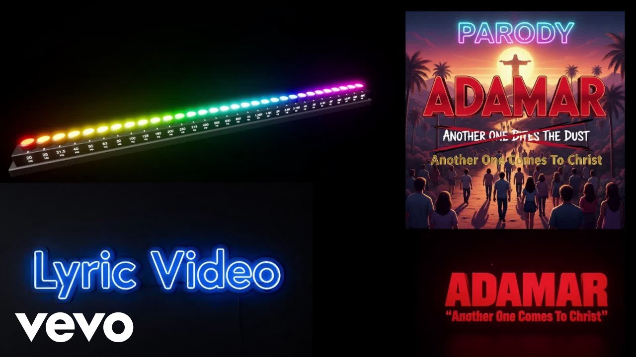 Jeff McAfee ADAMAR - Another One Comes To Christ (PARODY) (Official Music Video) (Lyric Video)