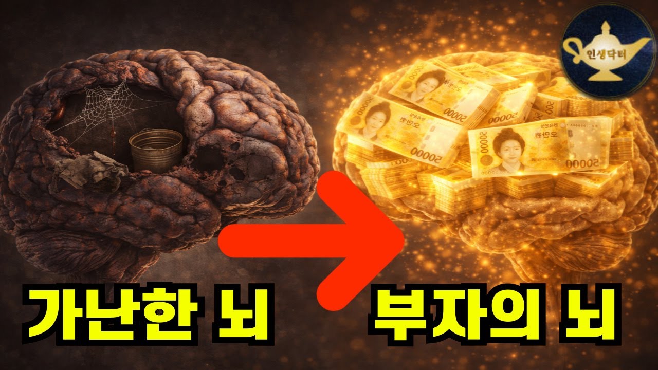 뇌가 바뀌면 돈은 자연히 들어온다🌙 가난한 뇌에서 부자의 뇌로 바꾸는 방법