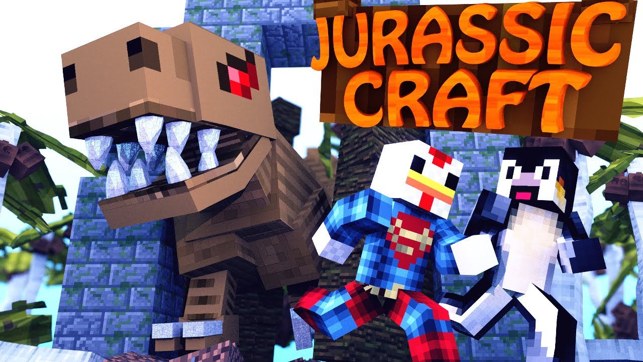 Minecraft | Jurassic Craft - Dinosaurs Ep 1 