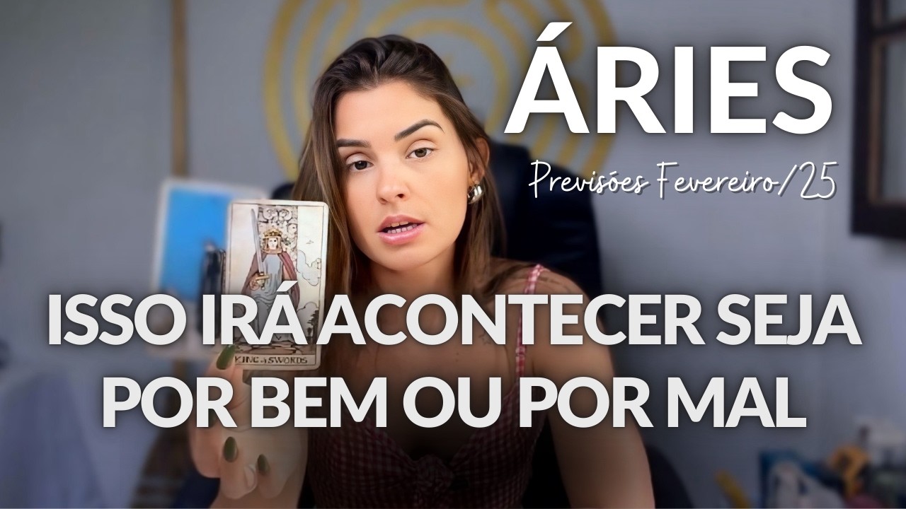 ÁRIES ♈️: VC IRÁ VER O QUE É A FORÇA DO DESTINO! VOCÊ FOI TREINADO A VIDA INTEIRA P/ ISSO.