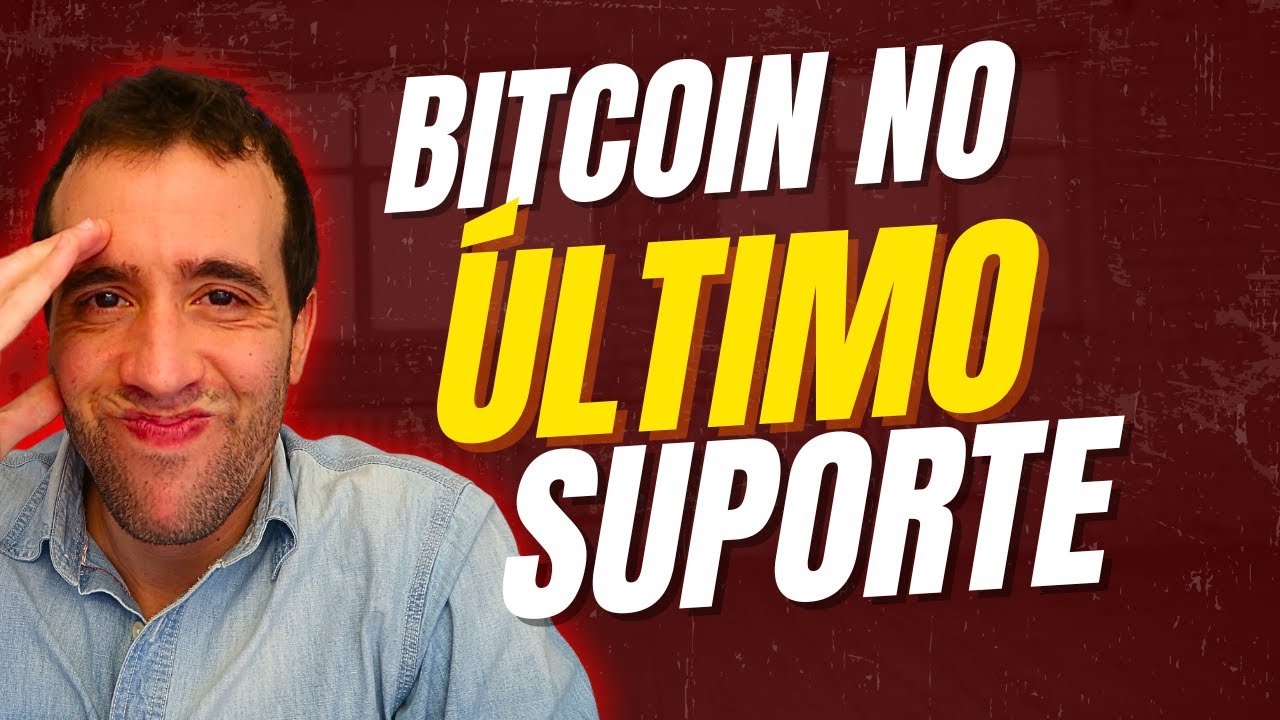URGENTE: ESTE &Eacute; O &Uacute;LTIMO SUPORTE PARA O BITCOIN! + btc, ethereum (ETH), Solana (SOL), criptomoedas