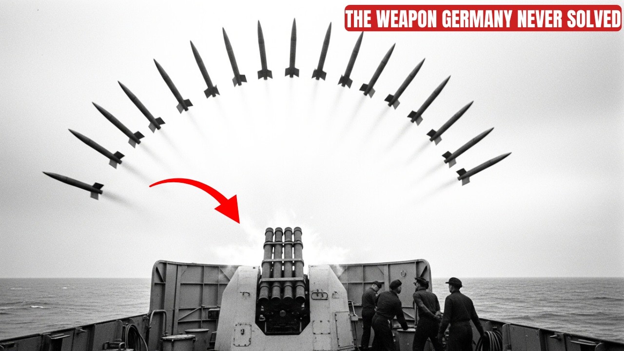 The British Hedgehog Weapon That Fired 24 Bombs Simultaneously and Sank U-Boats Instantly