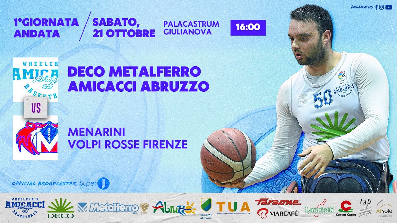 Deco Metalferro Amicacci Abruzzo vs Menarini Volpi Rosse Firenze