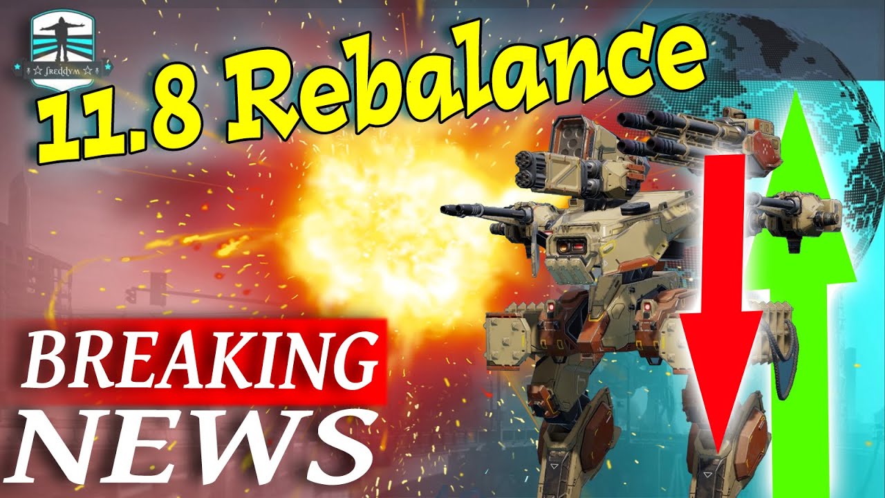 Leaks And News - changes and rebalances- War Robots Update 11.8