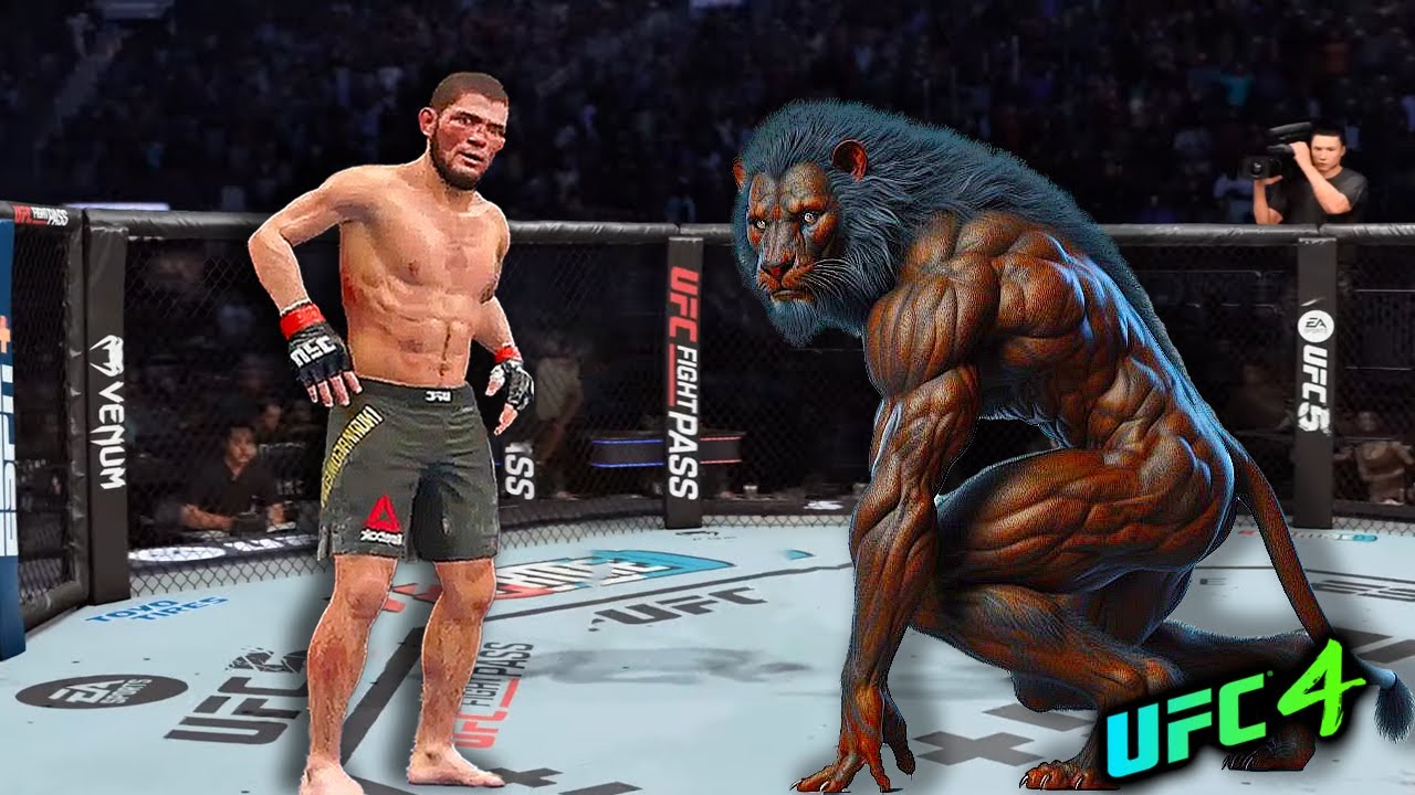 Хабиб Нурмагомедов против Гибрид Про Лайона (EA Sports UFC 4)