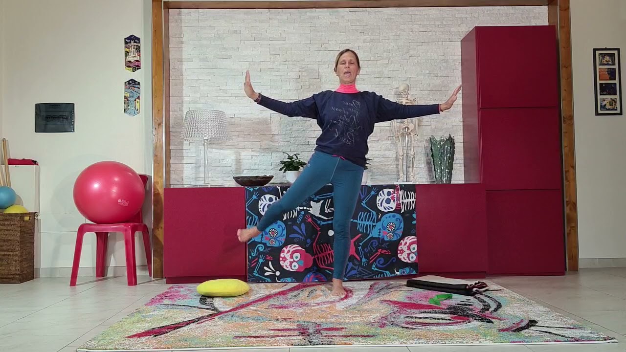 Lezione con elastico ad anello.