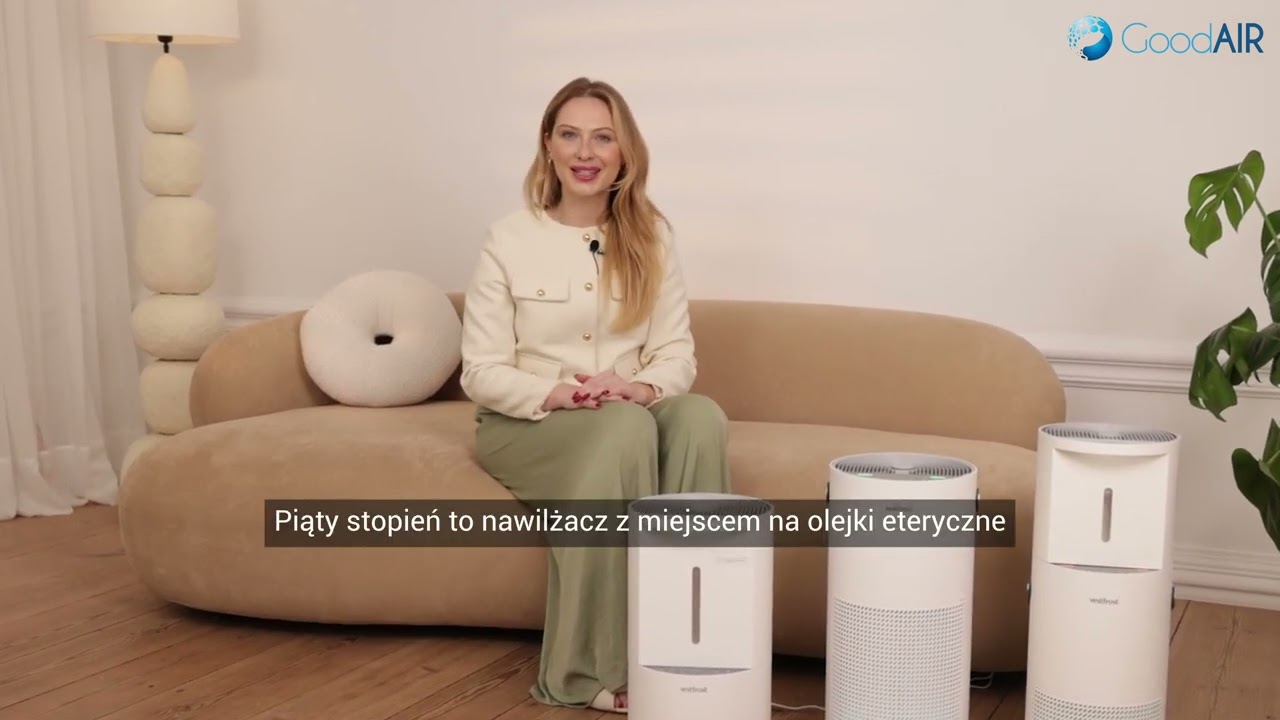 🔥Vestfrost VPE2S40WH - niszczy smog do 40m²! Recenzja modułowego oczyszczacza z  nawilżaniem 🔥