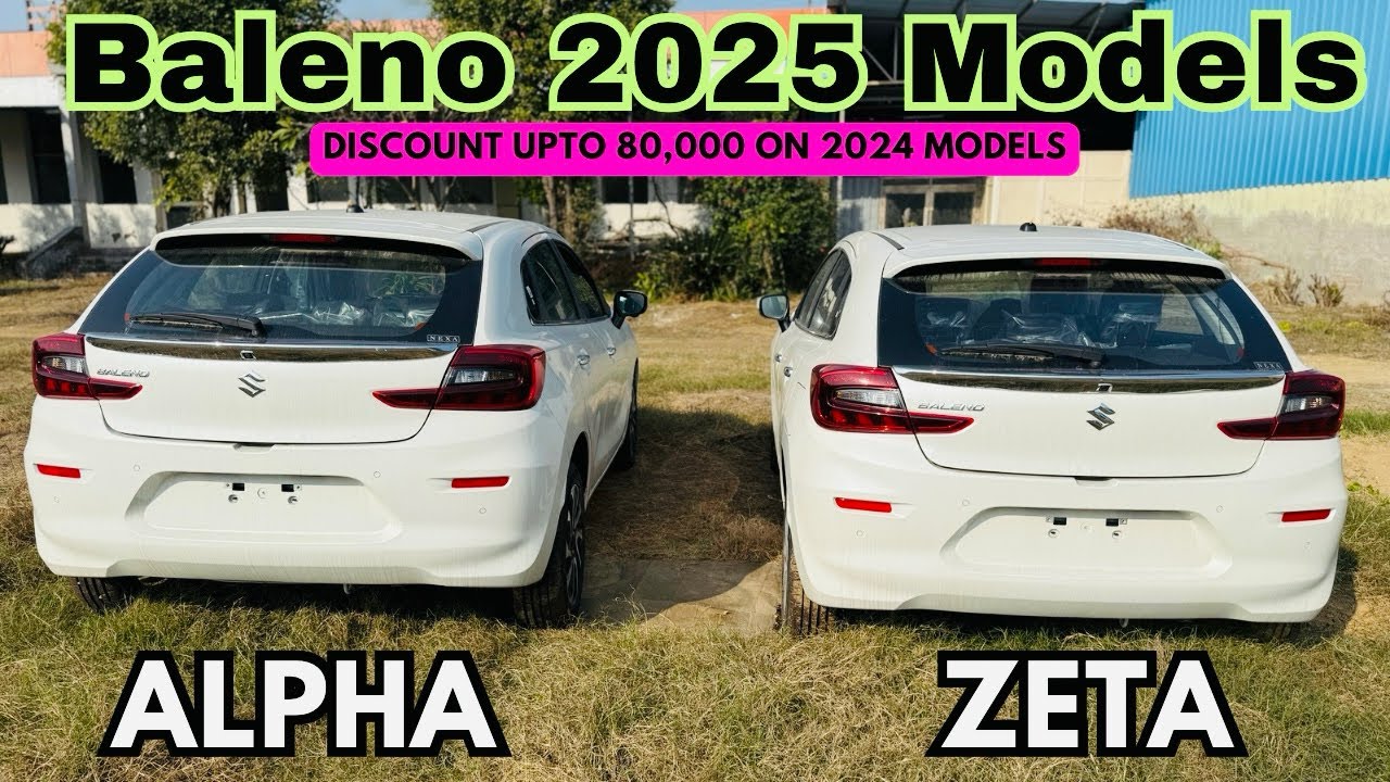 Baleno 2025 Zeta VS Baleno Alpha Top Model 🔥| Features | Price | Detail Comparison
