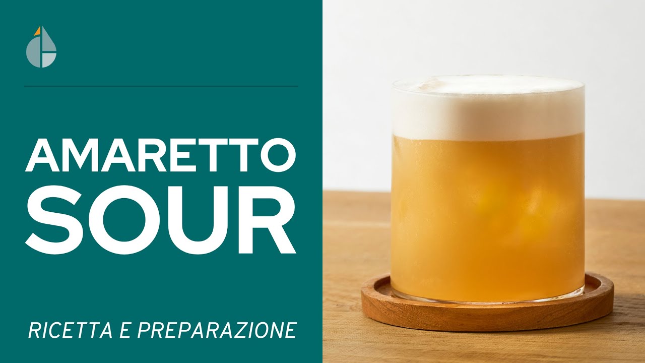 Amaretto Sour: ricetta del cocktail dal sapore di mandorla