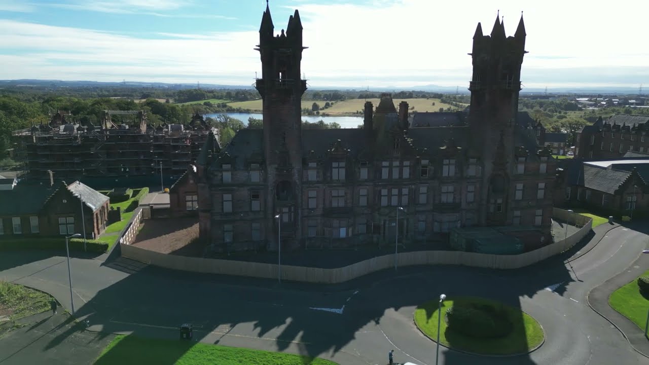 Abandoned  asylum, Gartloch mental asylum