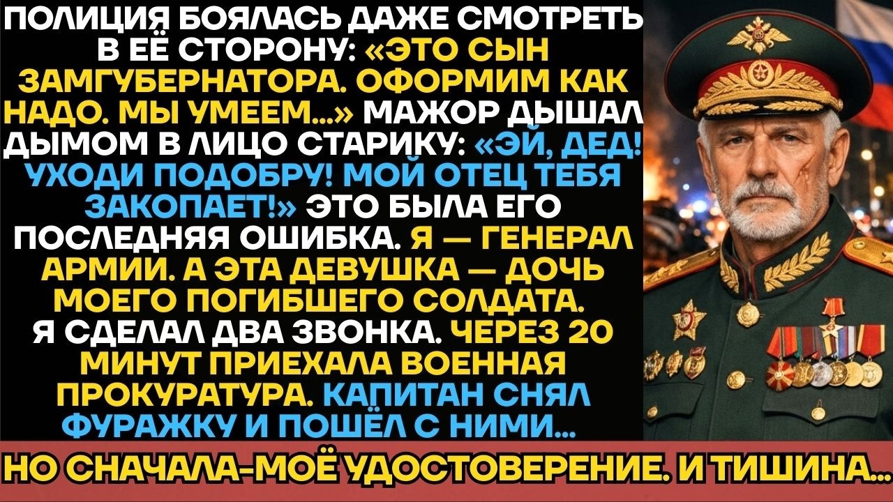 Сын Чиновника Орал На Медсестру На Парковке, Но Не Знал, Что Рядом Стоит Генерал Армии