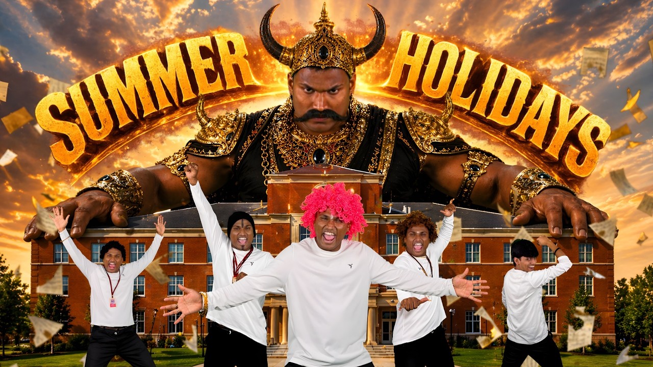 Summer Holidays comedy video.