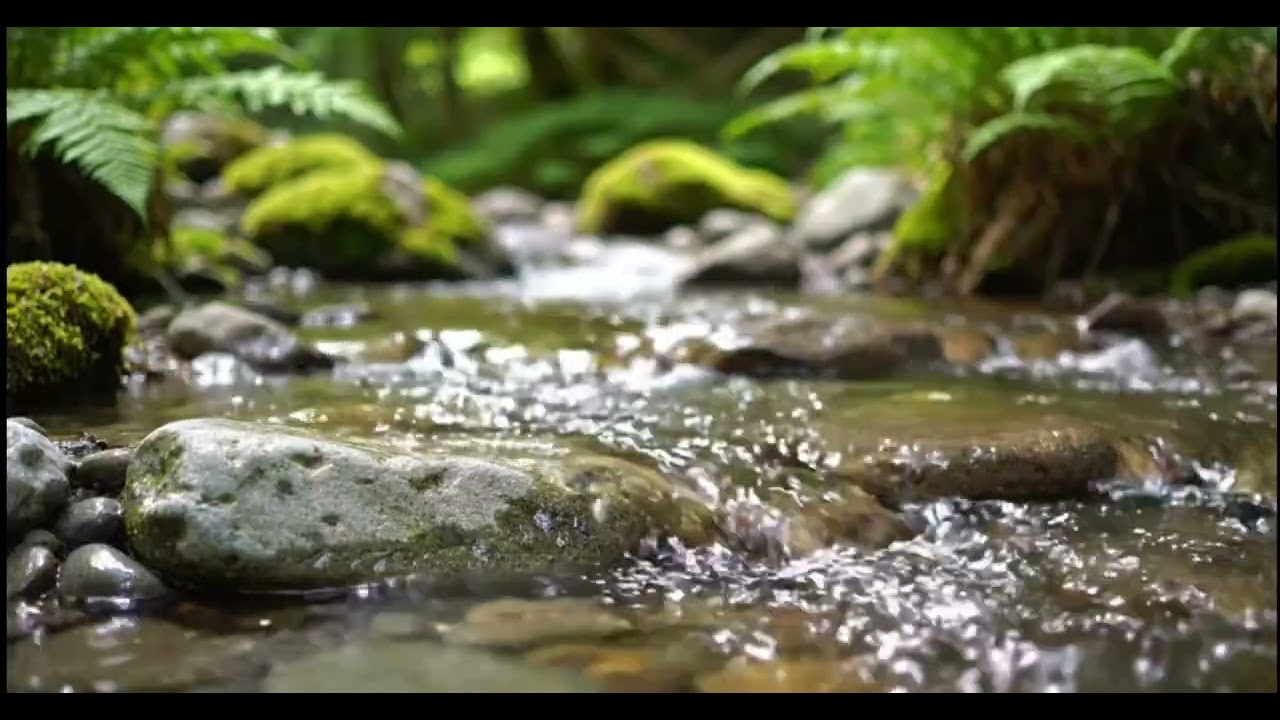 “Calming Stream Sounds for Relaxation & Sleep”