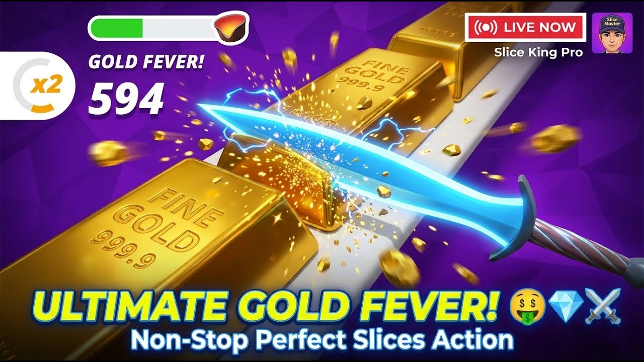 🔴 Perfect Slices LIVE | Level 0 | New Start! ⚔️🔥 #long 
#live #shortslive #youtube