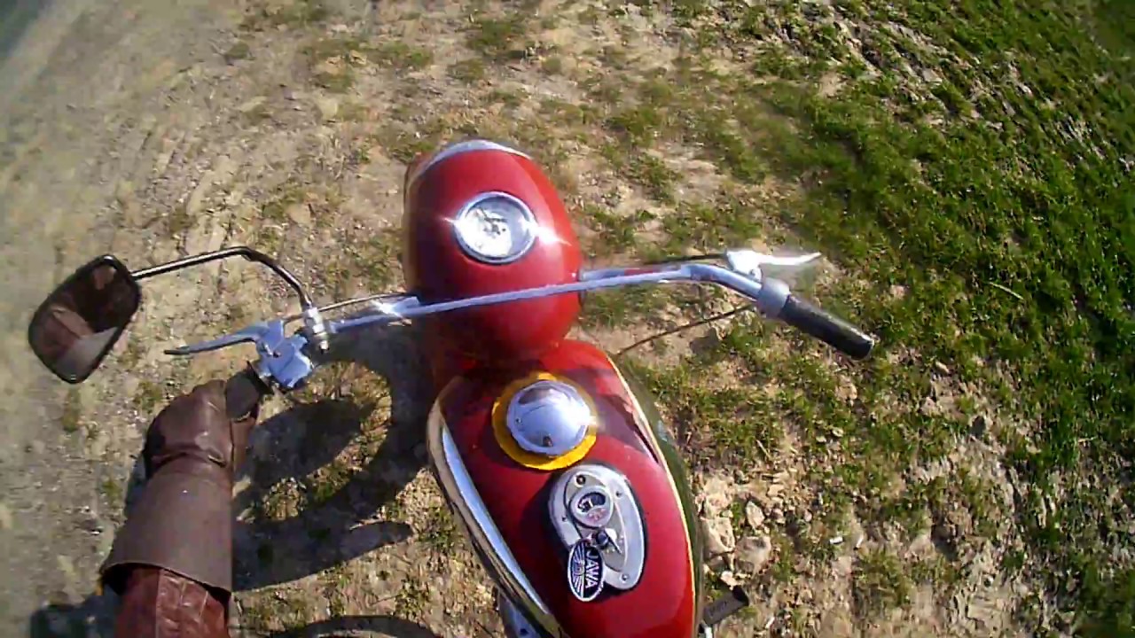 ездить на мотоцикле Jawa