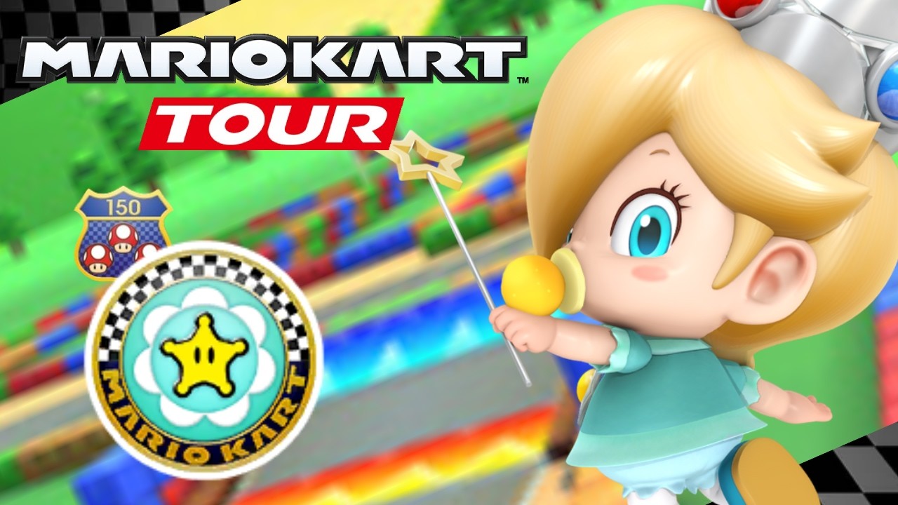Mario Kart Tour Mario Tour Baby Rosalina Cup Gameplay 