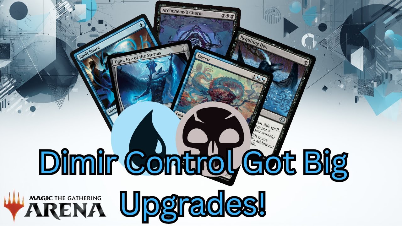 Dimir Control | Now w/ More Cheap Interaction | Deceitfully Good! | Lorwyn ECL Standard Bo3 Matches