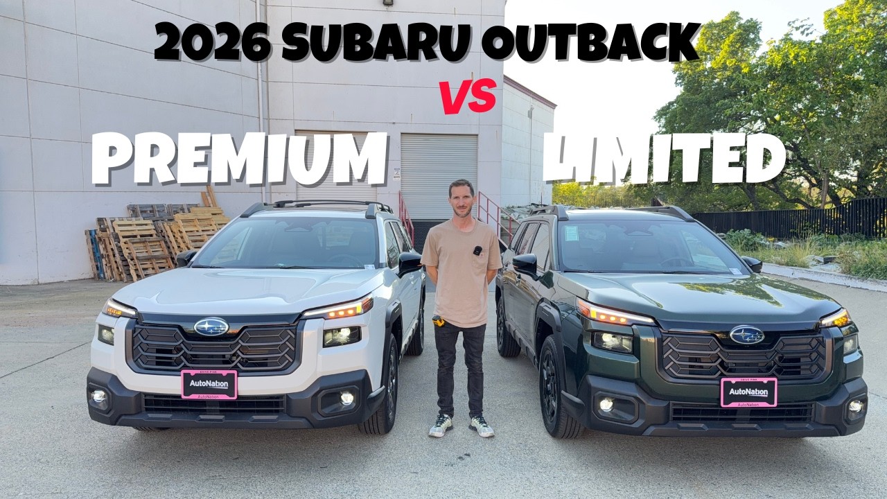2026 Subaru OUTBACK Premium vs Limited - Here are the differences!